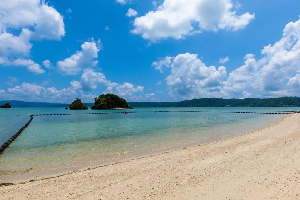 Bbq可能 庭付き一棟貸 ビーチまで3分 宇利島車で7分 最大8人 Luana House Villa Nago Exteriör bild