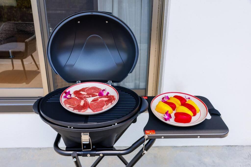 Bbq可能 庭付き一棟貸 ビーチまで3分 宇利島車で7分 最大8人 Luana House Villa Nago Exteriör bild